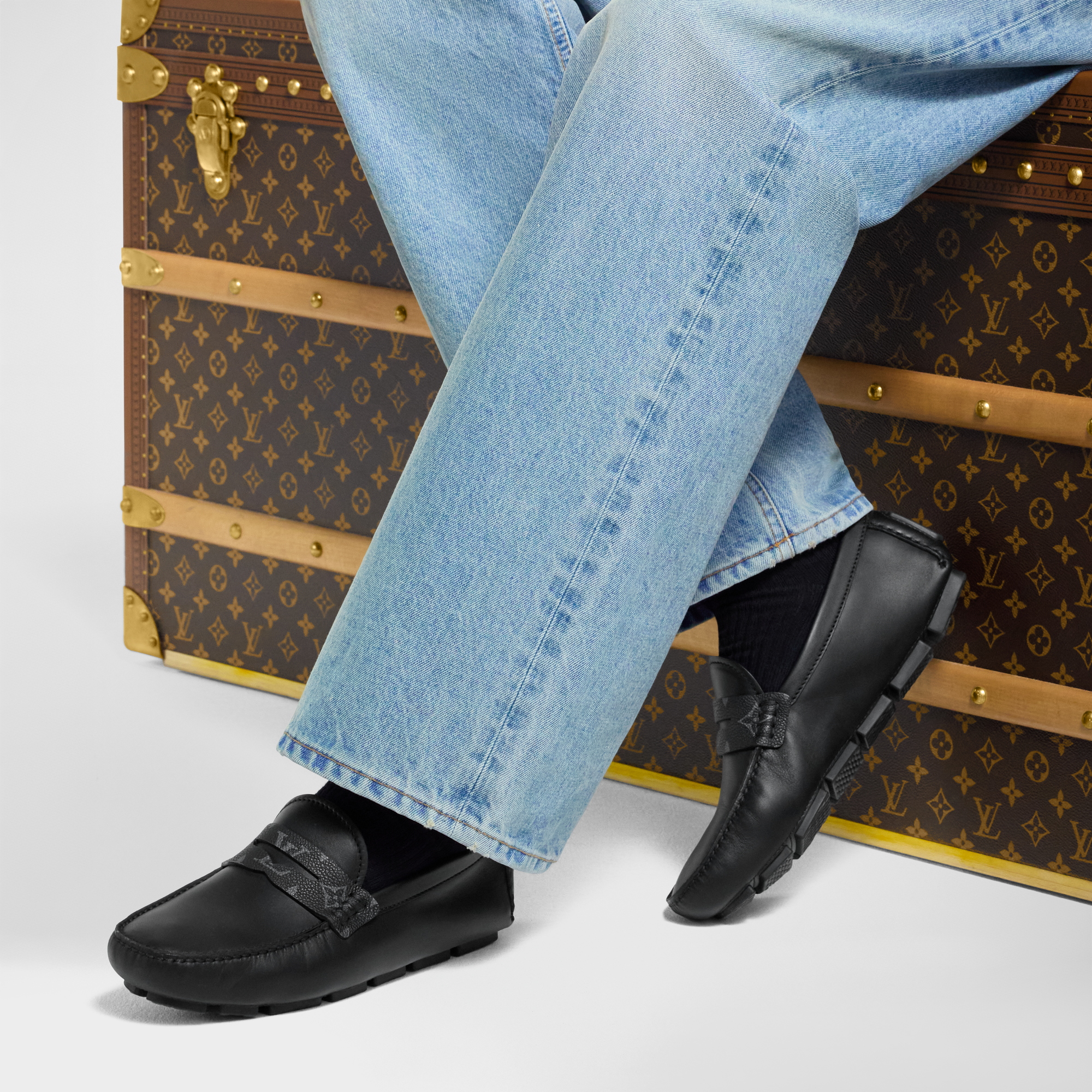 LV Monza Moccasin  in Men's Shoes Luxury Loafers and Moccasins for Men collections by Louis Vuitton (Product zoom)